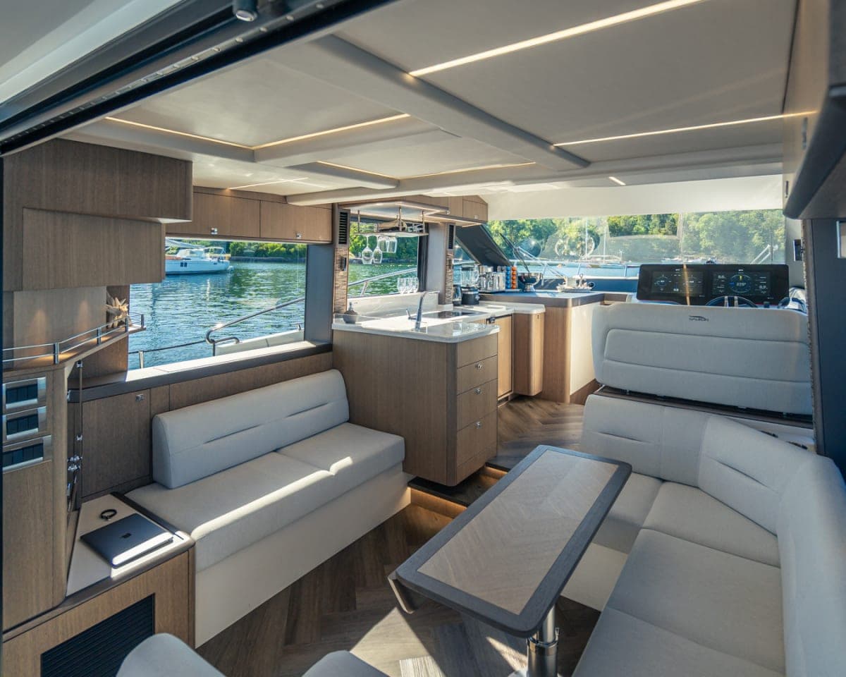 Aurora Yacht Interior Comfort Below Deck
